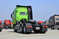 东风商用车 天龙旗舰KX 经典版 560马力 6X4 AMT自动档牵引车(浅绿)(带液缓)(伊顿12挡)(DFH4250CX7)