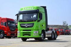 东风商用车 天龙旗舰KX 经典版 560马力 6X4 AMT自动档牵引车(浅绿)(带液缓)(伊顿12挡)(DFH4250CX7)