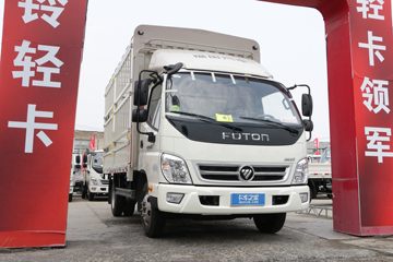 福田 奥铃捷运 经典版 132马力 4.17米单排仓栅式轻卡(宽体)(BJ5041CCY8JDA-AB1)