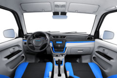 SRM鑫源 好运 启航版 2.5T 4.5米纯电动封闭货车32.14kWh