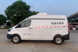 江铃底盘&nbsp;冷藏车外观图片