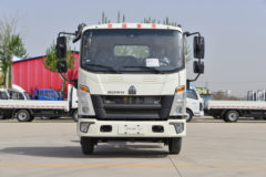 中国重汽HOWO 悍将H 140马力 4.15米单排栏板轻卡(ZZ1047C3215F145)