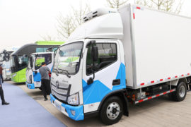 智蓝HS&nbsp;电动冷藏车外观图片