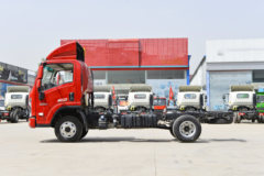 陕汽商用车 轩德翼9 速运版 150马力 4X2 4.15米单排厢式轻卡(国六)(SX5040XXYNP63313)