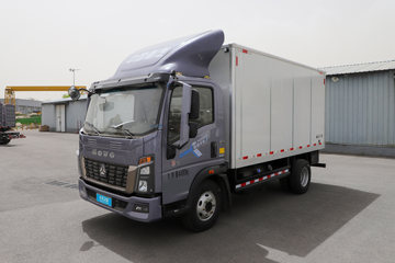 中国重汽HOWO 统帅 160马力 4.15米AT自动档单排厢式轻卡(ZZ5047XXYC3314F145)