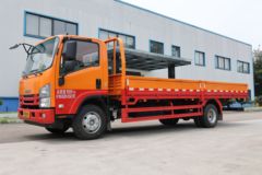 庆铃 五十铃700P 189马力 4X2 6.008米单排栏板载货车(QL1110ANMA)