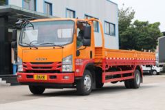 庆铃 五十铃700P 189马力 4X2 6.008米单排栏板载货车(QL1110ANMA)