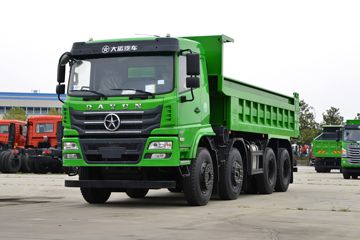 湖北大运F7 7.7L柴油 300马力 8X4 法士特10档 5.6米排半自卸车