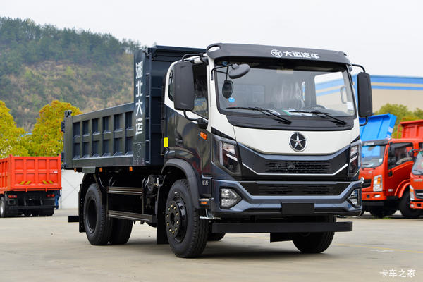 大运 运隆 复合型 180马力 4X2 4.3米自卸车(灰色)