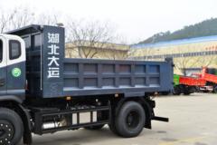 大运 运隆 复合型 180马力 4X2 4.3米自卸车(灰色)(DYQ3181D6AB)