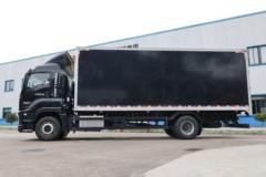 庆铃 五十铃巨咖 240马力 4X2 7.6米厢式载货车(QL5180XXYGTFRJ)