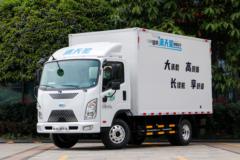 湖北新楚风 H5 4.5T 4.12米单排纯电动厢式轻卡(HQG5043XXYEV17)81.14kWh