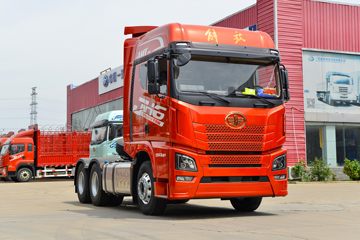 青岛解放 JH6重卡 领航版 550马力 6X4 AMT自动档牵引车(国六)(CA4259P25K15T1E6A80)