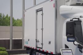 T5&nbsp;电动冷藏车上装图片