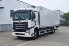 中国重汽 HOWO MAX 290马力 4X2 9.45米冷藏车(康飞牌)(KFT5189XLC61)