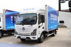 欧马可 智蓝 6.5T 4.14米单排纯电动厢式轻卡(BJ5065XXYEVK)100.27kWh