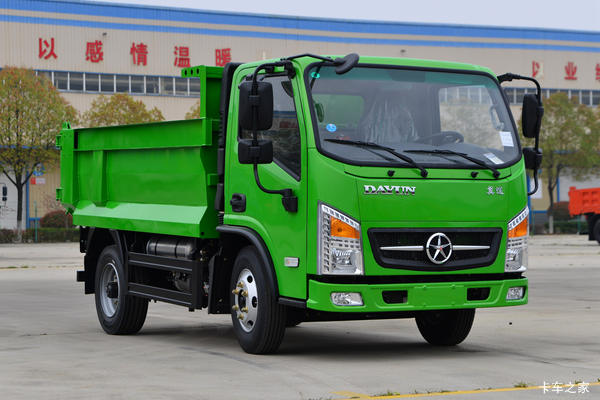 大运 翼途 轻载型 143马力 4X2 3.18米自卸车(绿色)