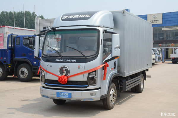 陕汽商用车 轩德翼9 标载版 150马力 4.12米单排厢式轻卡