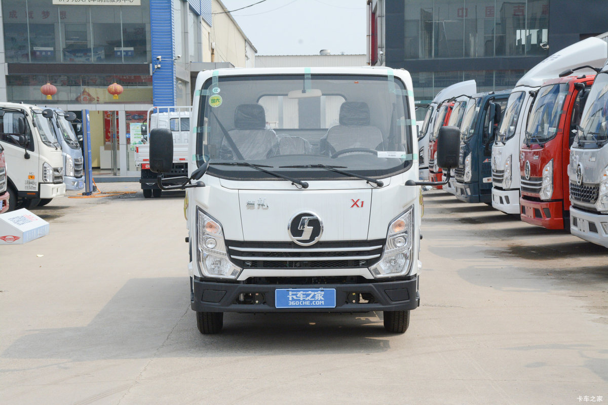 陕汽轻卡 德龙X1 115马力 3.65米单排厢式轻卡
