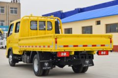 福田 奥铃M卡 2.0L 144马力 汽油 3.19米双排栏板小卡(液刹)(黄色)(BJ1031V4AV6-AB1)
