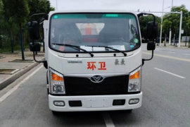 重汽豪曼底盘 垃圾运输车外观图片