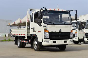 中国重汽HOWO 追梦 115马力 3.3米排半栏板轻卡(ZZ1047G3215F144B)