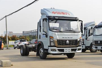 中国重汽HOWO 统帅 170马力 4.15米单排仓栅式轻卡(ZZ5117CCYG3315F112)