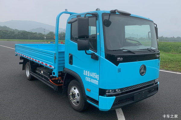三一轻卡 江山 4.5T 4.17米单排纯电动栏板轻卡(HQC1042LBY0QDBEV)