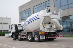 青岛解放 JK6 320马力 8X4 8方混凝土搅拌运输车(WL5319GJBCAG6AE)(瑞江牌)