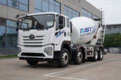 青岛解放 JK6 320马力 8X4 8方混凝土搅拌运输车(WL5319GJBCAG6AE)(瑞江牌)