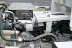 青岛解放 JK6 320马力 8X4 8方混凝土搅拌运输车(WL5319GJBCAG6AE)(瑞江牌)