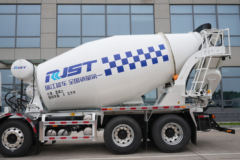 青岛解放 JK6 320马力 8X4 8方混凝土搅拌运输车(WL5319GJBCAG6AE)(瑞江牌)