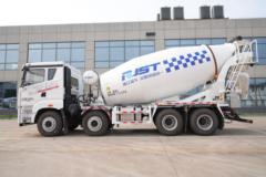 青岛解放 JH6 350马力 8X4 7.74方混凝土搅拌运输车(瑞江牌)(WL5316GJBCAG6BF)