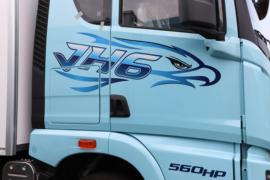 解放JH6&nbsp;冷藏车外观图片