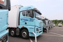 解放JH6&nbsp;冷藏车外观图片