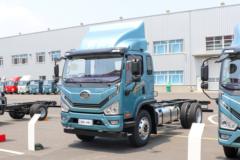 解放 虎6G宽体 200马力 5.4米排半仓栅式载货车(CA5180CCYP40K62L3E6A85)