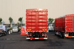 青岛解放 JH6重卡 领航版 460马力 8X4 9.4米CNG仓栅式载货车(CA5310CCYP25K15L7T4NE6A80)