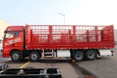 青岛解放 JH6重卡 领航版 460马力 8X4 9.4米CNG仓栅式载货车(CA5310CCYP25K15L7T4NE6A80)