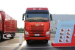 青岛解放JH6 智享版 7.8L柴油 350马力 8X2 一汽解放10档 9.4米仓栅式载货车