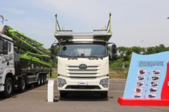青岛解放 解放JK6 320马力 6X2 中置轴轿运车