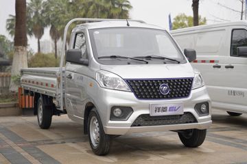福田 祥菱V1 2.8T 2.8米单排纯电动栏板微卡38.6kWh