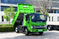 福田瑞沃 金刚S1EV 4X2 3.18米单排纯电动自卸车(后单胎)89.13kWh