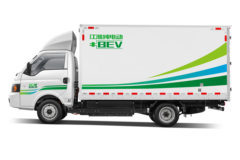 江淮 帅铃i3 4.1T 3.9米单排纯电动厢式微卡(HFC5040XXYEV4)55.7kWh