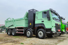 中国重汽成都商用车 V7-X 31T 8X4 5.6米换电式纯电动自卸车(ZZ3312V3267Z11SEV)282kWh