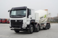 中国重汽成都商用车 V7-X 31T 8X4 8方纯电动混凝土搅拌车(ZZ5312GJBV3067Z1BEV)282kWh