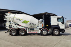 中国重汽成都商用车 V7-X 31T 8X4 8方换电式纯电动混凝土搅拌车(ZZ5314GJBV3061Z11SEV)282kWh