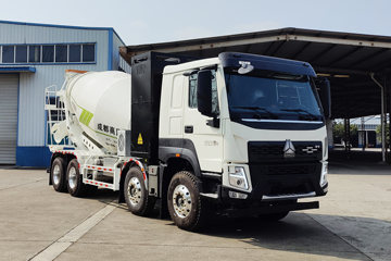 中国重汽成都商用车 V7-X 31T 8X4 7方换电式纯电动混凝土搅拌车(ZZ5312GJBV3567Z11SEV)282kWh