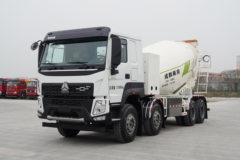 中国重汽成都商用车 V7-X 31T 8X4 7方纯电动混凝土搅拌车(ZZ5312GJBV3567Z1BEV)350kWh