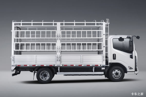 江铃乐行E路达 果蔬配送版 4.5T 4.2米单排纯电动仓栅式