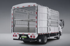 江铃 乐行E路达 果蔬配送版 4.5T 4.2米单排纯电动仓栅式轻卡100.46kWh